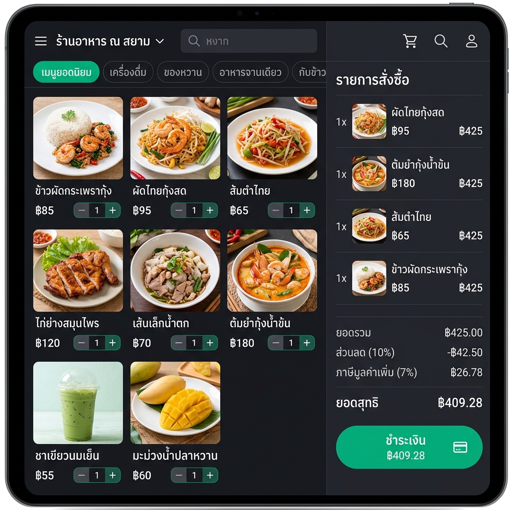 POS ขายหน้าร้าน