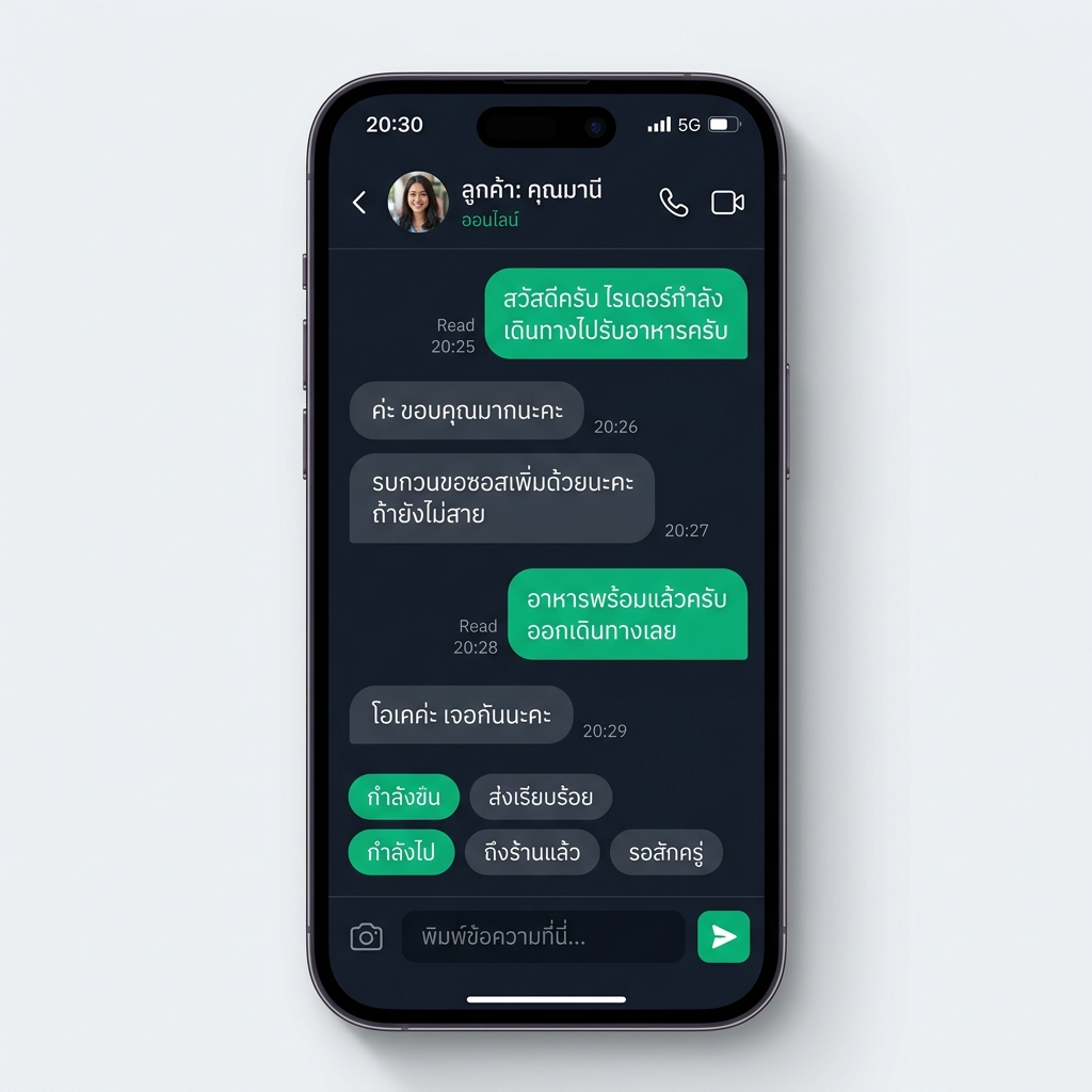 แชทกับลูกค้า